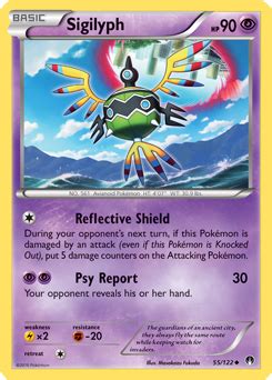 sigilyph weakness|is sigilyph a legendary pokemon.